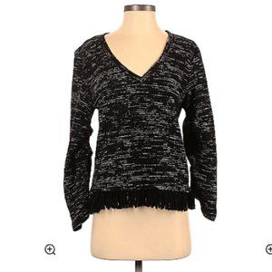 Vince Camuto Black Pullover Sweater Size S NWT